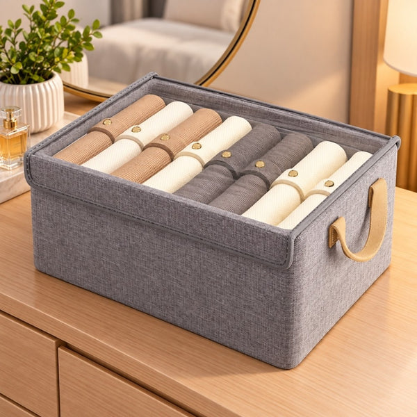 Organizador de Ropa Plegable con Tapa